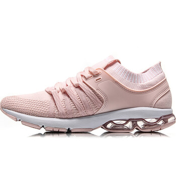 李寧（LI-NING）跑步鞋水晶粉/標準白 38，39，40
