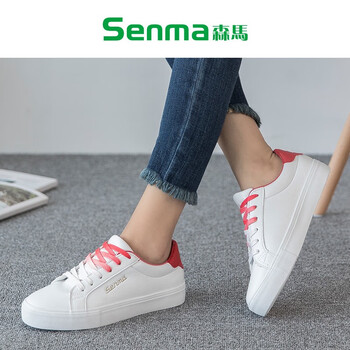 森馬（SEnMA）男士白紅色-女款 37