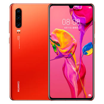 華為（HUAWEI） HUAWEI P30 手機 橙色，橙色系