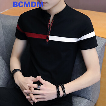 BCMDM 短袖 男士T恤 61047黑色 