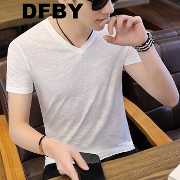 DFBY 短袖 男士T恤 2208白色 