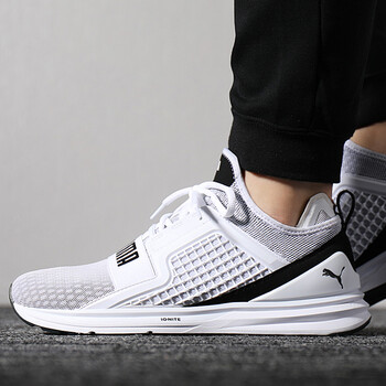 彪馬（Puma）跑步鞋189495-14/灰白 EVA中底 42