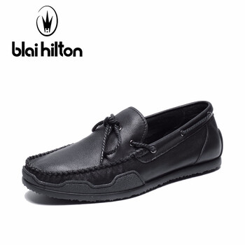 布萊.希爾頓（blaihilton）男士黒色 41