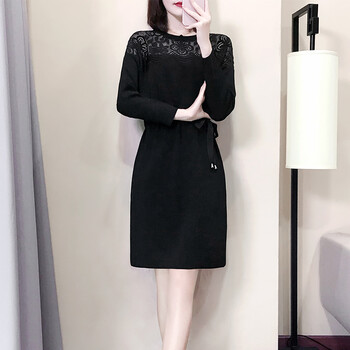 優(yōu)雅蕾絲連衣裙，打造迷人小身材