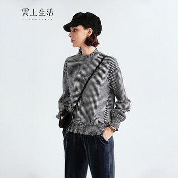 元素,趨勢(shì),新款,黑白格女,黑白,流行,樣式