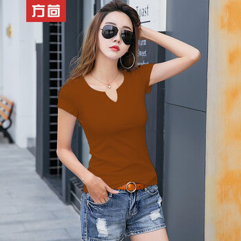 方茴 3D 短袖 T恤 女 V領(lǐng)