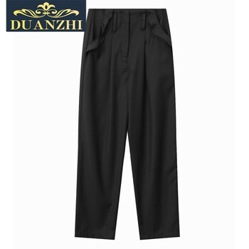 端致（DUANZHI） 高腰 哈倫褲 女 長褲 休閑褲