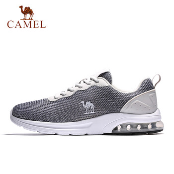 駱駝（CAMEL）跑步鞋黑灰  44，38，39，40，41，42，43