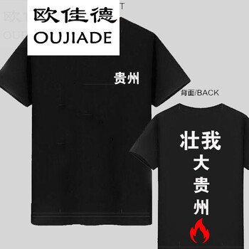 歐佳德（OUJIADE） 短袖 男士T恤 大貴州 