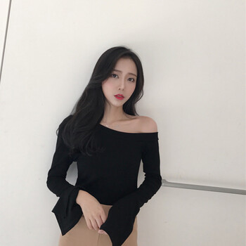 百搭小性感，寬松條紋連衣裙