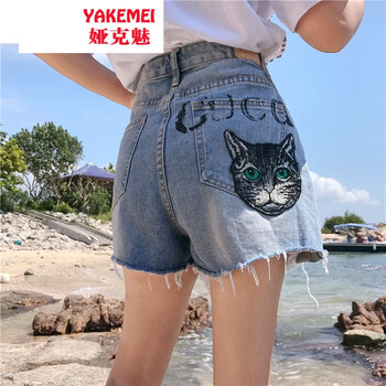 元素,新款,刺繡,樣式,流行,趨勢(shì),包郵,短褲