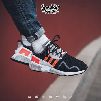 阿迪達(dá)斯（Adidas）跑步鞋黑色AH2231 42