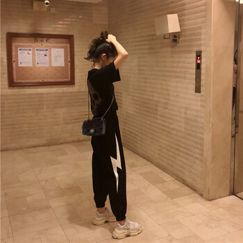 寬松休閑哈倫褲，微胖美眉的福音