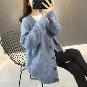 系帶毛衣，微胖女生的福音