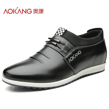 奧康（Aokang）男士黑色185338019 40