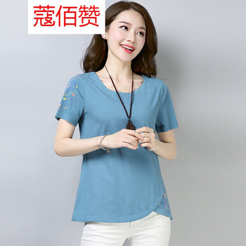 時尚印花短袖，打造甜美少女風(fēng)