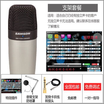 SAMSON  懸掛式 麥克風 支架套裝