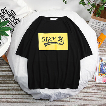 范衣于簡 五分袖 男士T恤 S02#sikp黑色 