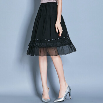 元素,新款,裙新款,样式,真丝,长裙,趋势,黑色,流行