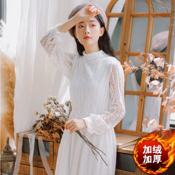 女童加絨打底裙