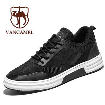 西域駱駝（VANCAMEL）男士黑白2杠 42
