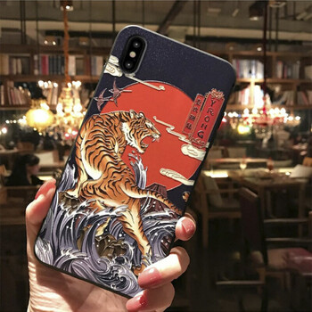 iphone6真皮底殼