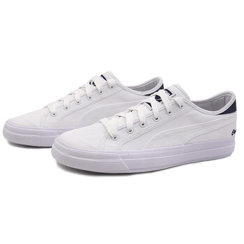 彪馬（Puma）板鞋369246-02/彪馬白 帆布鞋面  39