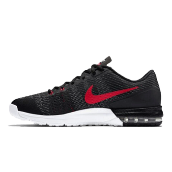 耐克（NIKE）跑步鞋820198-010 黑色紅勾 AIR MAX  