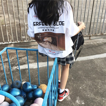 BOY&STUDIO 五分袖 男士T恤 白色未麻 
