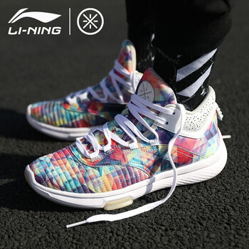 李寧（LI-NING）籃球鞋-3基礎(chǔ)白/微晶灰 42
