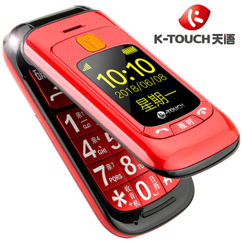 天語（K-TOUCH） V6 手機(jī) 紅色系，紅色
