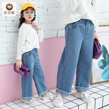 女大童闊腿褲