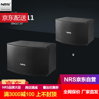 NRS KB-126 音箱/音響 (無金色邊）10英寸卡包音響一對