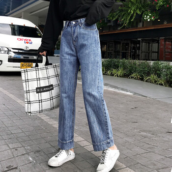 短腿妹子都愛穿的牛仔褲