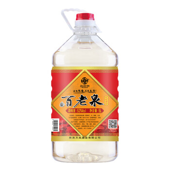 百老泉（BAILAOQUAN）52%Vol.750ml及以上，5L 濃香型，濃香