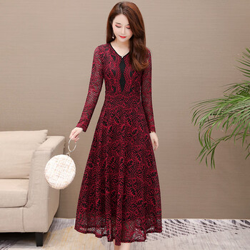 性感長(cháng)袖連衣裙，打造優(yōu)雅小仙女