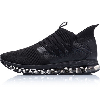 李寧（LI-NING）跑步鞋117-3標準黑/冷檀黑 