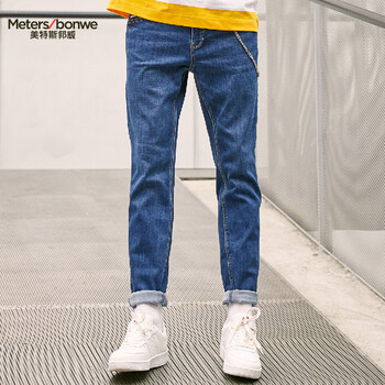 美特斯邦威（Meters Bonwe）   男士牛仔褲