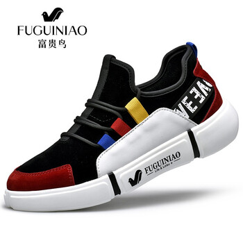 富貴鳥（FGN）男士Q 黑紅皮面 38