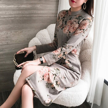 簡(jiǎn)約風(fēng)長(cháng)袖裙，打造優(yōu)雅小仙女