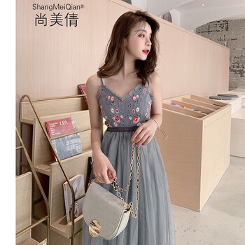 吊帶,吊帶,怎么樣,花朵,花朵,裙連衣裙,裙連衣裙