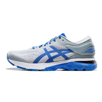 亞瑟士（asics）跑步鞋灰色/藍色 