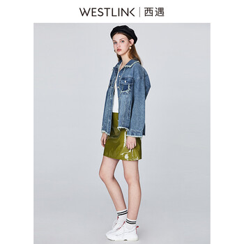 元素,新款,外套,樣式,流行,趨勢,毛邊,藍(lán)色