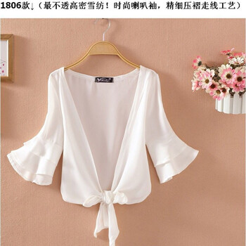 時(shí)尚鏤空風(fēng)衣，微胖妹子的好選擇