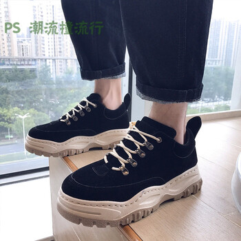 普戈斯（PUGESI）男士CB8801磨砂黑 41
