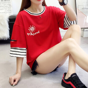 時(shí)尚休閑上衣，微胖妹子的好幫手