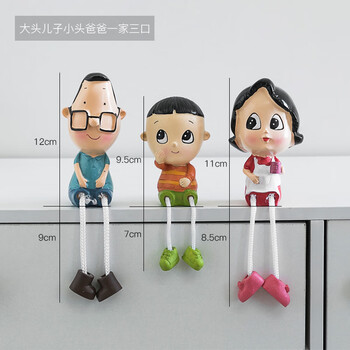 創(chuàng  )意卡通擺件，讓生活更有情調