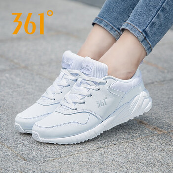 361度跑步鞋361度白/銀白色 35，36，37，38，39，40，41