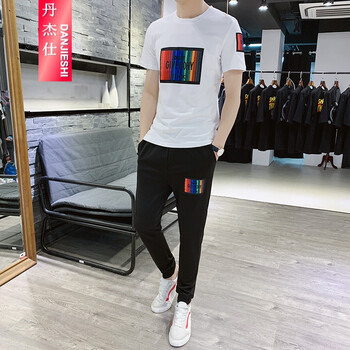 丹杰仕（DAN JIE SHI） 短袖 男士T恤 TZ05白色 
