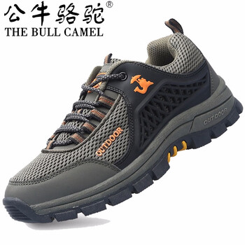 公牛駱駝（THE BULL CAMEL）男士X2503綠黃透氣款 41